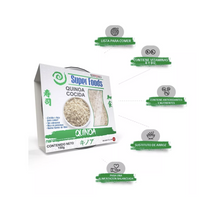 Cargar imagen en el visor de la galería, 4 Pack Quinoa Cocida 150g Satoru C/u (super Foods)