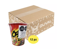 Cargar imagen en el visor de la galería, 12 Piezas Vaso Pasta Ramen Coreano Muy Picante Ottogi 62gc/u