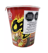 Cargar imagen en el visor de la galería, 12 Piezas Vaso Pasta Ramen Coreano Muy Picante Ottogi 62gc/u