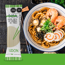 Cargar imagen en el visor de la galería, PASTA SECA DE HARINA DE TRIGO UDON 270 GRS