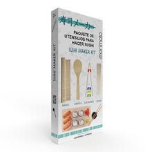 Cargar imagen en el visor de la galería, PAQUETE DE UTENSILIOS PARA HACER SUSHI 10 PZAS