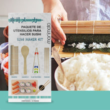 Cargar imagen en el visor de la galería, PAQUETE DE UTENSILIOS PARA HACER SUSHI 10 PZAS
