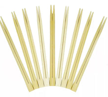 Cargar imagen en el visor de la galería, 100 PARES DE OHASHI DE BAMBU